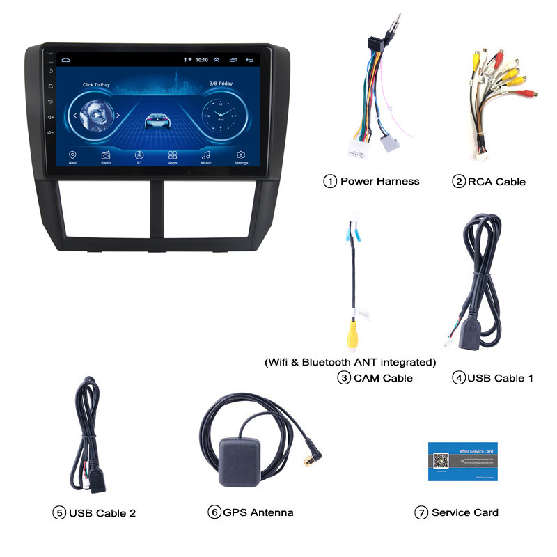 BULLTRONICS TNSBRFRS AUTORÁDIO PRO SUBARU FORESTER A