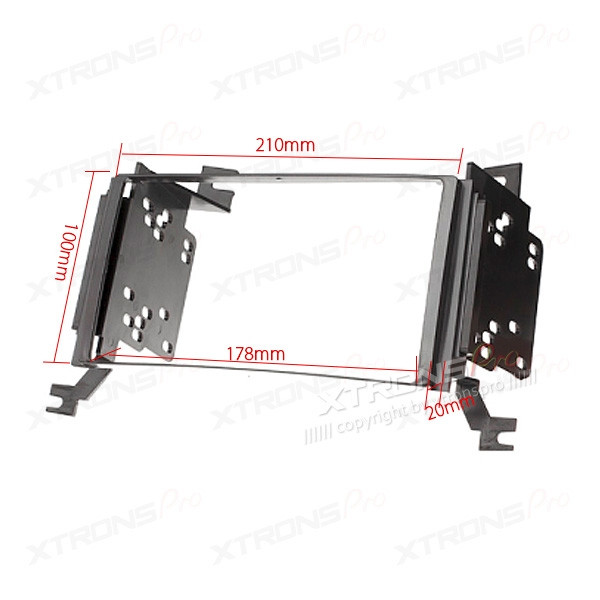 Xtrons 11019 rámeček autorádia pro Hyundai Santa FE II za