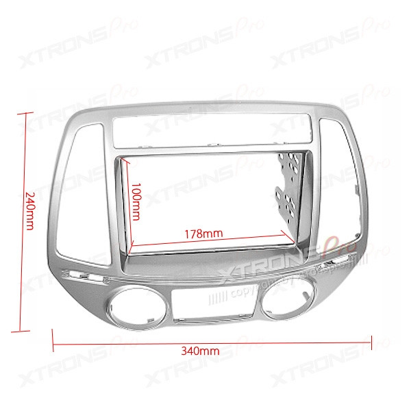 Xtrons 11393 rámeček autorádia pro Hyundai i20 2012+ za 1